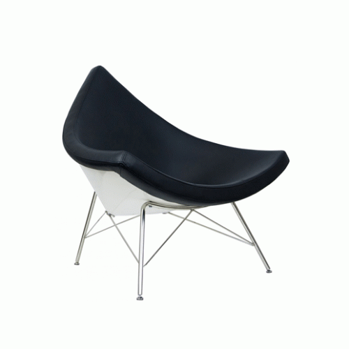 LC-010B 黑色椰壳椅